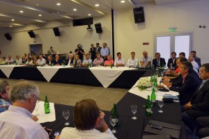 Reunión de la Liga de Intendentes Justicialistas