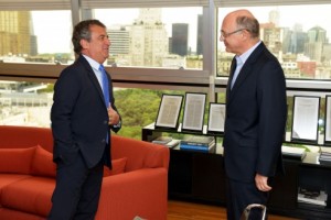 Urribarri se reunió con Timerman.