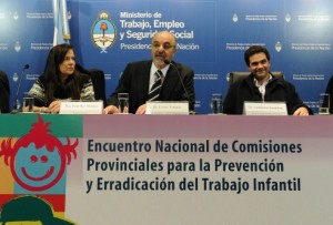Entre Ríos diseña con Nación estrategias locales para combatir el trabajo infantil en 2014.
