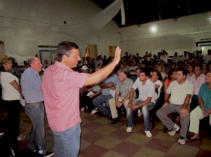  se reunió con militantes del Frente Renovador
