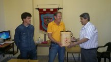Entrega de presentes en Dragado y Balizamiento
