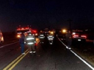 El conductor del rodado de carga está detenido.