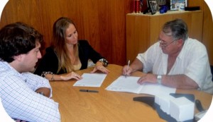 Este martes se firmó el convenio.