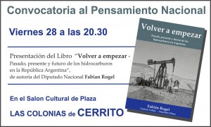 Rogel presenta su libro en Cerrito