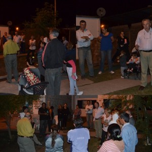 Reunión con vecinos en Colonia Avellaneda