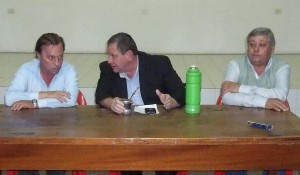 Sabbioni volvió al ruedo político