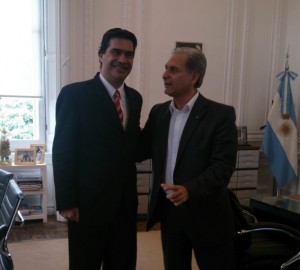 Solanas se reunió con Capitanich.