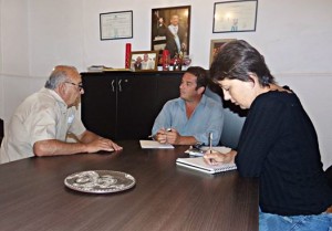 Treppo recibió al Centro de Jubilados Nacionales