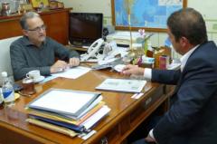 Treppo se reunió con Rodriguez