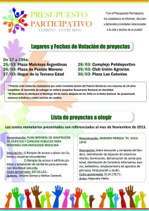 Programa de Presupuesto participativo