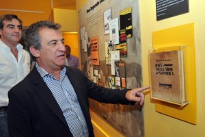 Urribarri y Durañona firmaron un convenio.