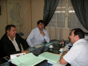 Reunión por cámaras de seguridad