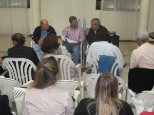 De la reunión participó Eduardo López Segura