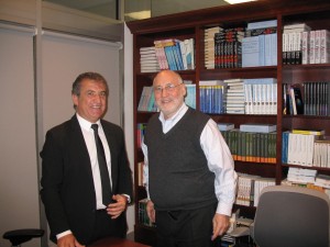 El Profesor Stiglitz recibió al primer mandatario entrerriano