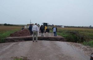 Serios inconvenientes provocó la lluvia