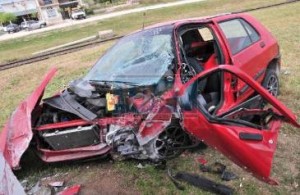 Una pareja debió ser hospitalizada.