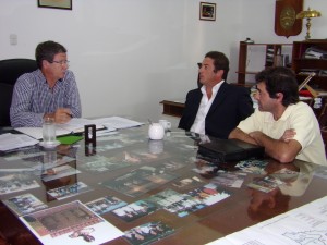 El Ministro Cetur recibió al Intendente Treppo