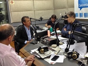 Urribarri se presentó como la continuidad del modelo