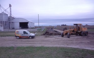 Obras en el Area Industrial de Seguí