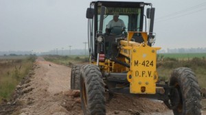Zonal Villaguay trabaja en enripiado