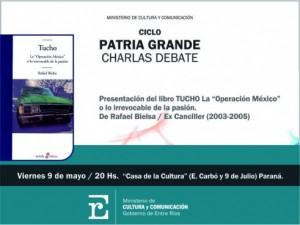 Con el ciclo de charlas Patria Grande.