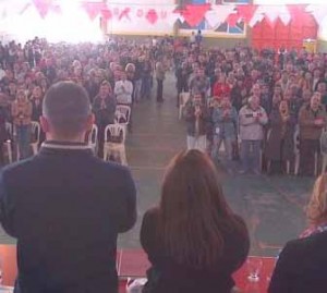 La UCR entrerriana sesionó en congreso en Sauce de Luna.