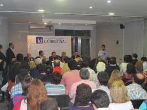 Giustozzi disertó en Concordia.