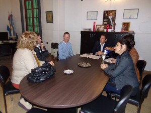 El Intendente recibió a representantes del gremio docente SADOP