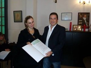 El Intendente de Seguí otorgó aportes económicos para promover el deporte