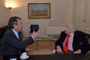 Urribarri se entrevistó con Méndez