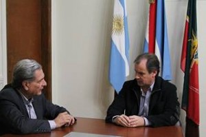 En la reunión abordaron temas relacionados con la gestión municipal