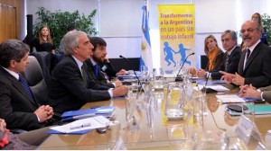 En el acto encabezado por Tomada estuvieron el secretario de Trabajo de Entre Ríos y los intendentes de Paraná y Concordia.