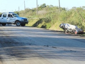 Accidente fatal en cercanías de Tabossi