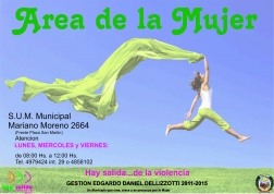 creación del area de la mujer