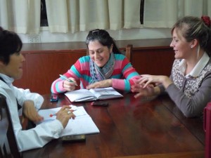 Trabajan en el programa Garrafa Social en Villa Urquiza