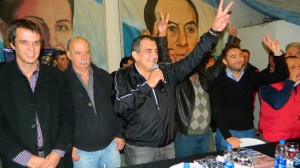 Acto oficialista en Villaguay.