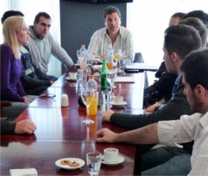 Zavallo se reunió con dirigentes políticos