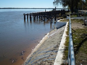 La creciente en Villa Urquiza