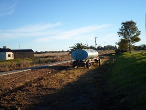 Construyen veredas en Villa Urquiza