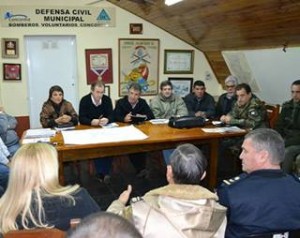 Las aguas comenzarían a descender el domingo