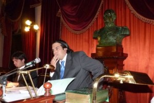 “Estoy en el peronismo", aseguró.