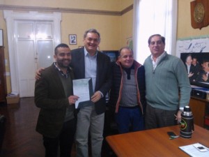 Obra de cordón cuneta y badenes