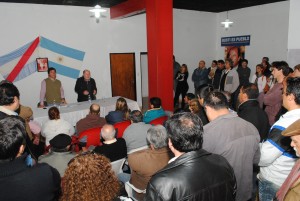 El sabado 2 de agosto inaugurara la casa del Frente Renovador