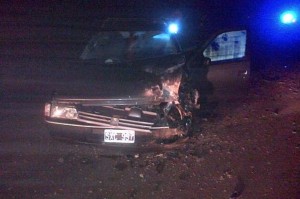 Uno de los vehiculos  era conducido  por Cristian Morales con domicilio en Cerrito