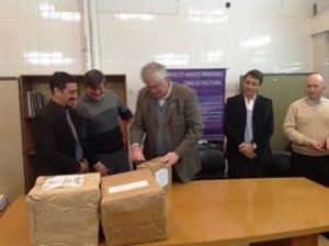 Apertura de sobres en Maria Grande
