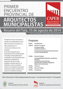 El 15 de agosto en Rosario del Tala.
