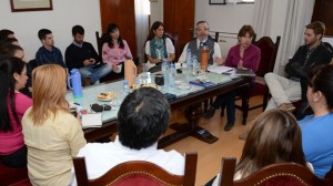 Osuna, junto a parte de su gabinete, brindó detalles a concejales sobre los proyectos.