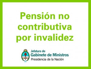 Para pensionados por invalidez