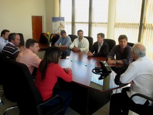 Zavallo recorrió el departamento Diamante.