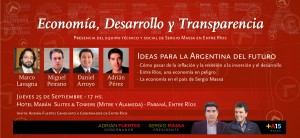 Disertarán economistas